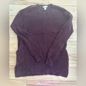 Plum Loft Sweater